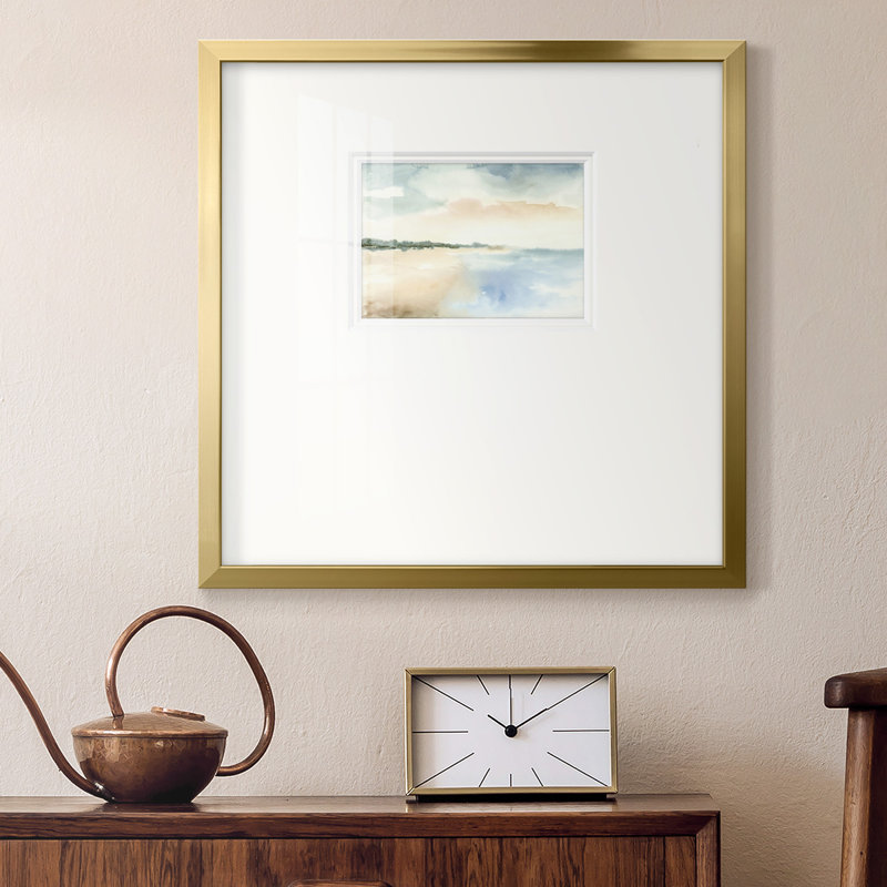 «Simple Seapremium», reproduction encadrée, H 17 po x l 17 po x P 1,25 po
