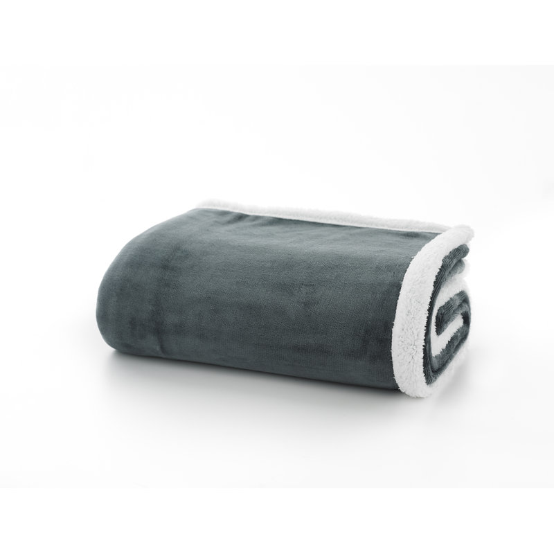 Sherpa Throw, Grey