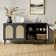 Emily 63" Wide Rattan Sideboard with Adjustable Shelves