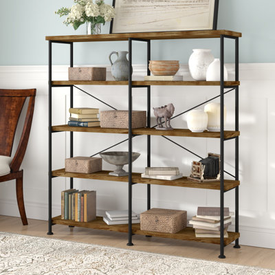 Analiese 4-shelf Open Etagere Bookcase by Trent Austin Design