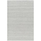 Checkered Area Rug in Gray