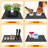 Easy clean, Waterproof Non-Slip Indoor/Outdoor Rubber Boot Tray, 18 in. x 28 in., Black Tray