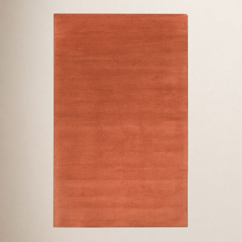Crowe Handmade Wool Area Rug, Rectangle 8' x 11'