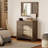 3 Drawer Dresser For Bedroom,Farmhouse Wooden Chest Of Drawers, Modern Closet Storage Organizer For Bedroom, Hallway, Living Room, Living Room, Hallway, Brown-1593465710