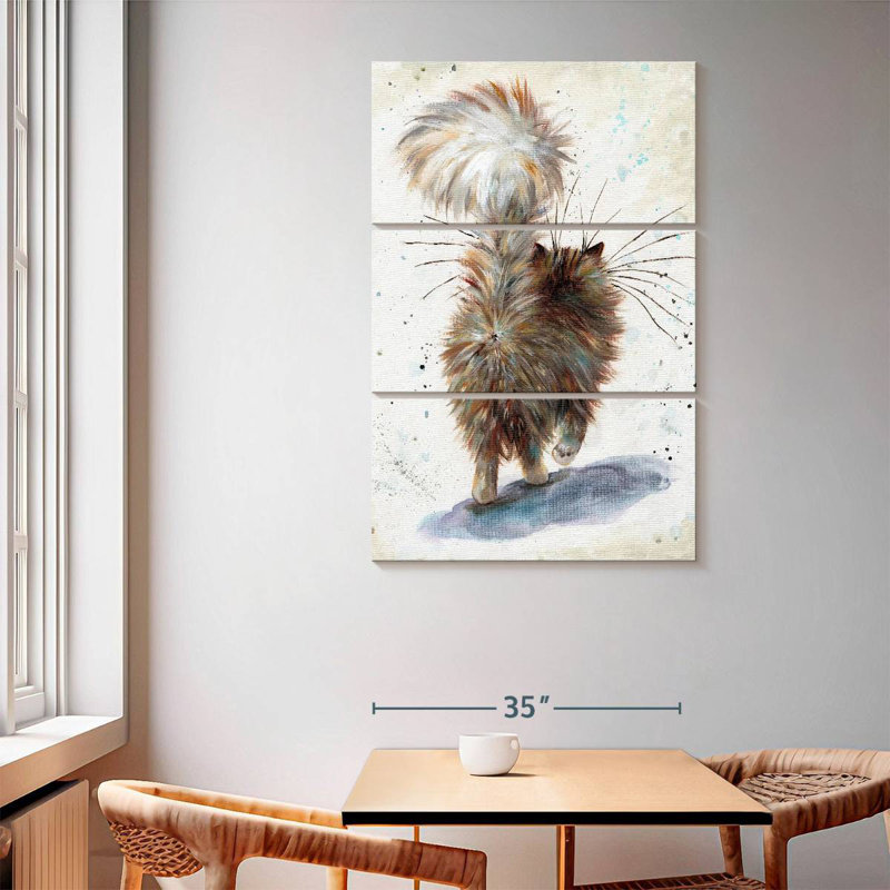 Brampt Fluffy Butt, 65" H x 42" W