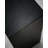 Black Rectangular Solid Wood Console Table-107519597