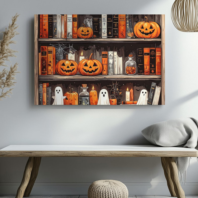 Toile Haunted, H 11 po x l 14 po