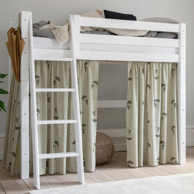 Eco Luxury European Toddler (70 X 160cm) High Sleepers with Built-in Ladder Included