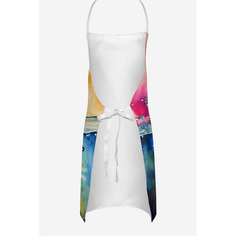 No Pattern Bib Apron