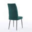 Ensemble de 2 chaises de salle à manger réglables en velours-291386879