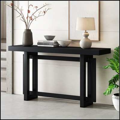 Contemporary Console Table with Long Entryway Table for Modern Home Decor