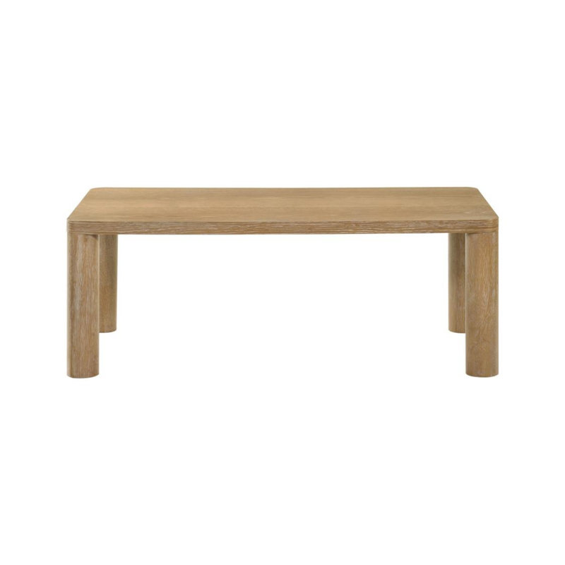Table basse Threlfa, Chêne blanchi