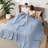 Bedsure Cotton & Rayon from Bamboo Waffle Blanket, Lightweight and Breathable for Year-Round Comfort-108924545-108924554
