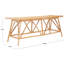 Table basse en bois massif Curtis