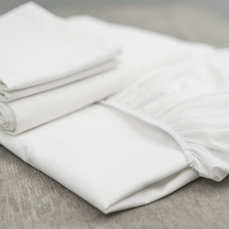 Ensemble de draps en percale 300 fils Unique, Grand