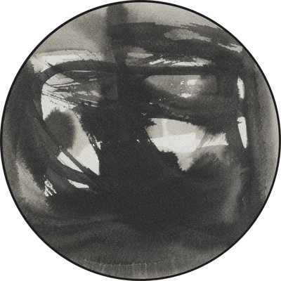 Round Phillipe Abstract 200cm X 200cm Area Rug