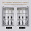 15X26 Inch Medicine Cabinet With Mirror Aluminum Bathroom Adjustable Shelves Wall Mounted Or Successed