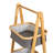 14'' W Solid Wood Shelving Unit