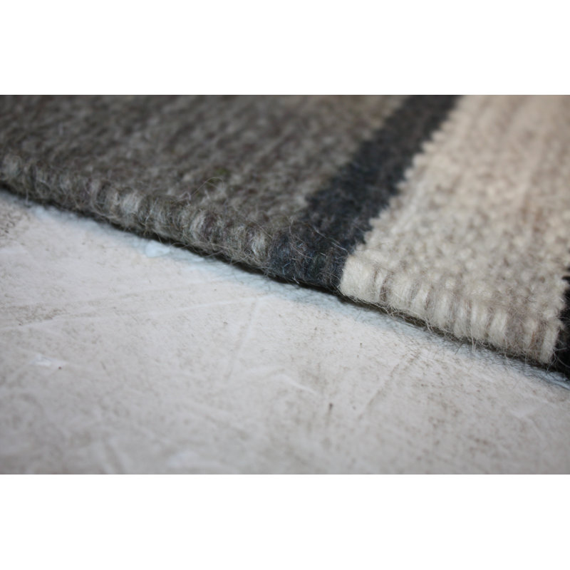 Jarod Geometric Wool Hand Woven Area Rug, Rectangle 200 x 300cm
