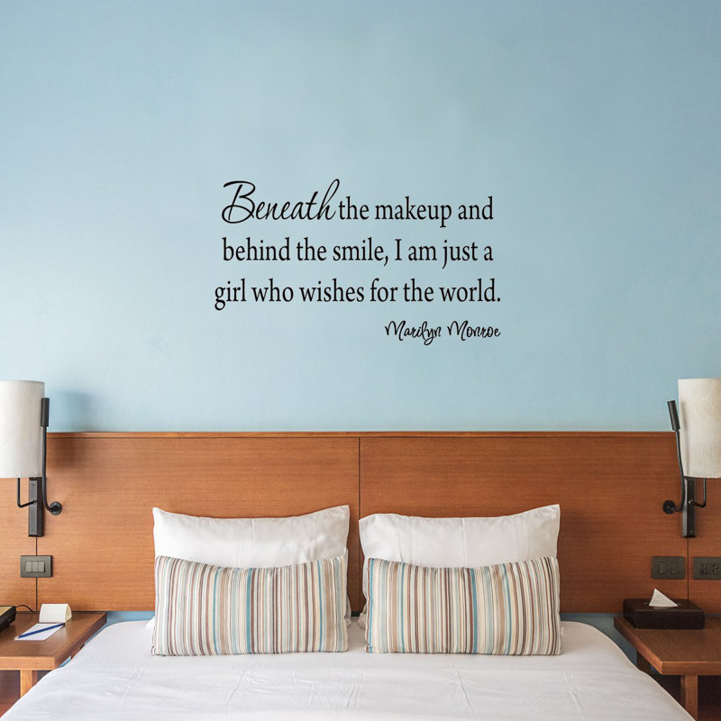 Downham Text & Numbers Wall Decal, 20X35
