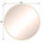 Adrihanna Round Wall Mirror With Frame,-793865697-793865702