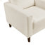 Chaise de salon moderne en velours côtelé rembourré confortable-737130692