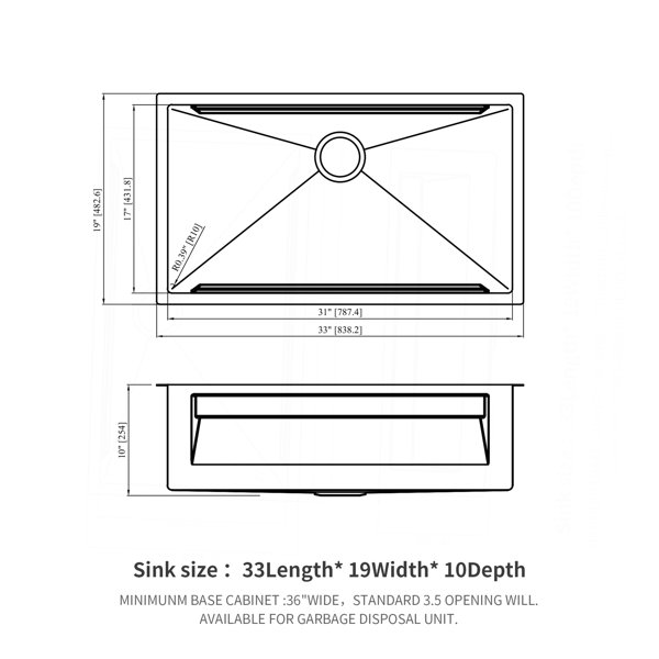 Dimensions du produit