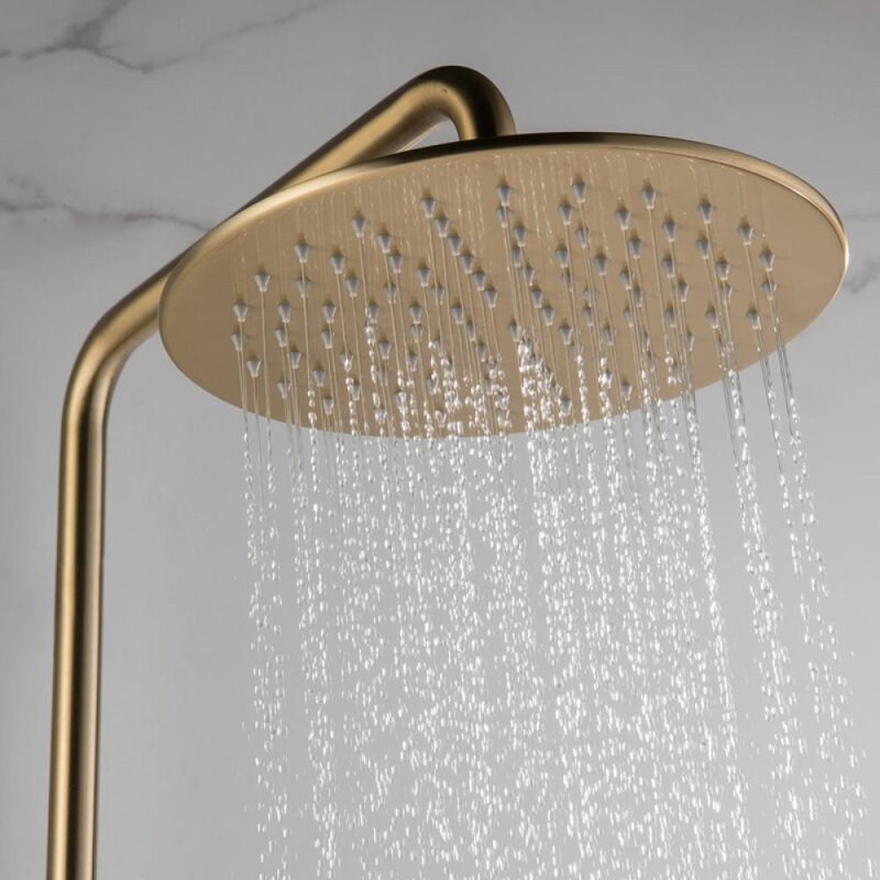 Système de douche complet avec valve brute