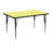 Goddard 24''W x 48''L Rectangular HP Laminate Activity Table - Adjustable Legs-9892167-98429643