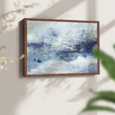 Blue Cloudscape - Reproduction encadrée - Restickable