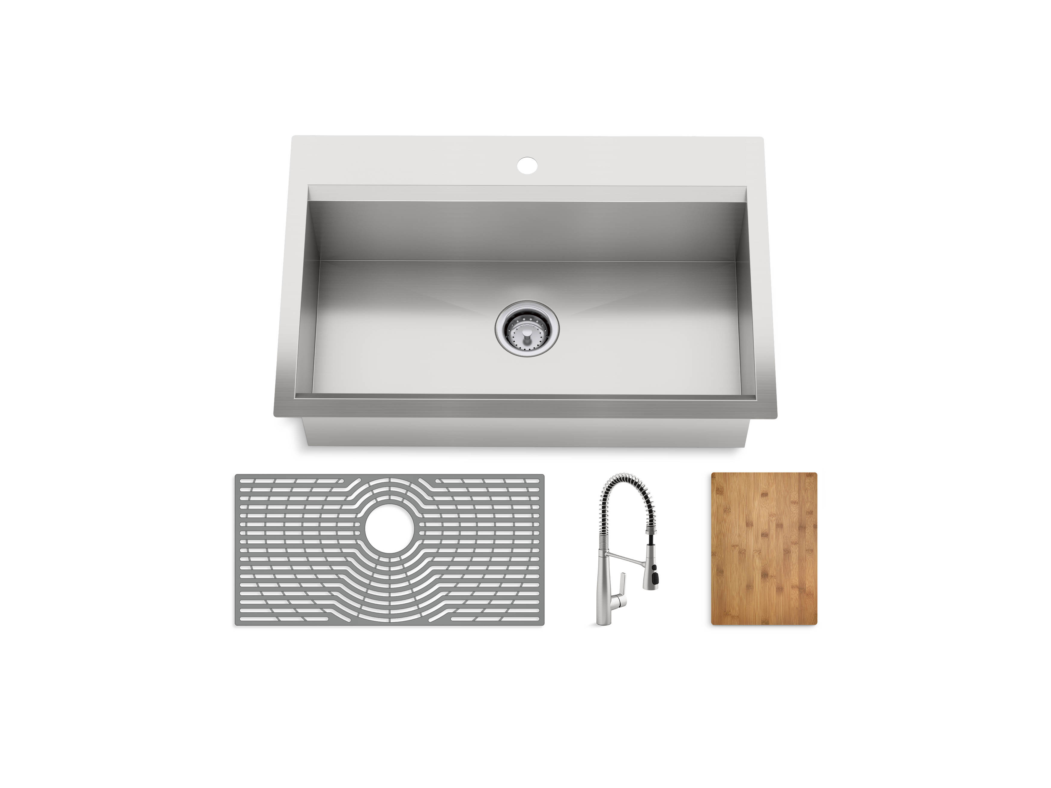 Kohler Pro Inspired Kitchen Sink Kit