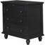 3-Drawer Storage Wood Cabinet, End Table with Pull out Tray-489370910