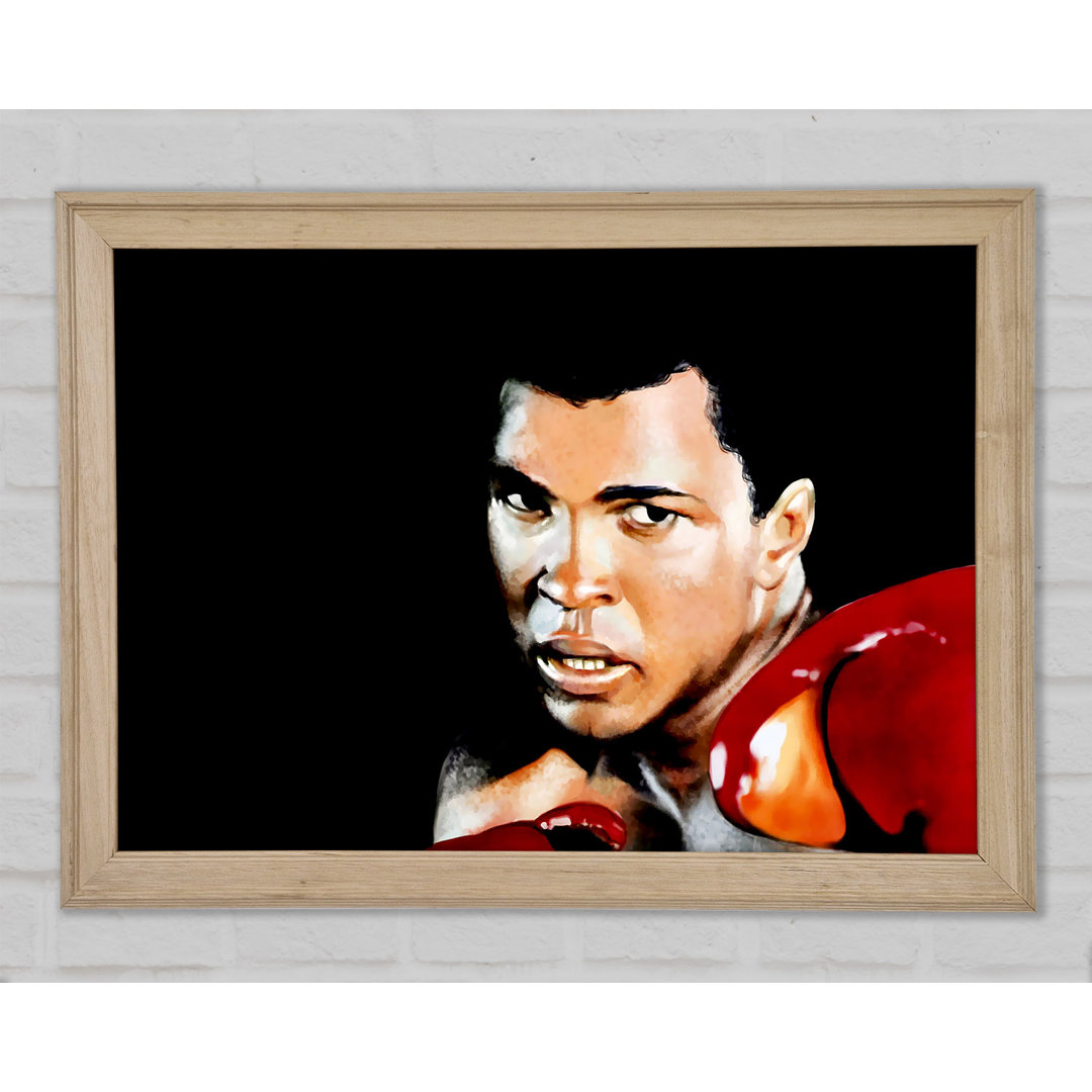 Boxhandschuhe von Muhammad Ali - Einzelne Bilderrahmen Kunstdrucke