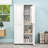 Freestanding Bathroom Storage Cabinet with Adjustable Shelves, Ample Storage and Anti-Tipping Design