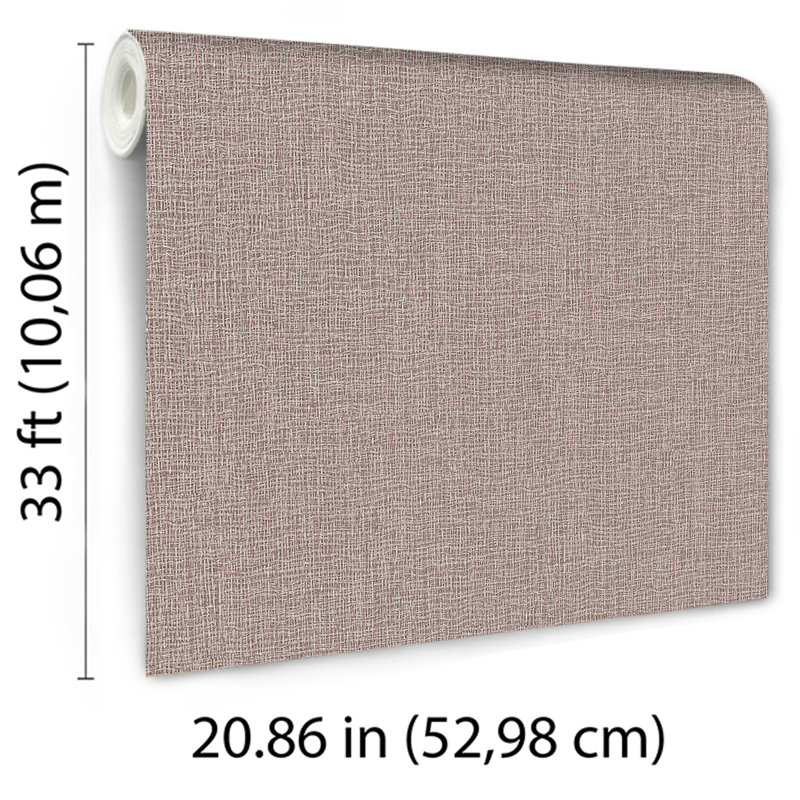 Textured Thread Wallpaper, Taupe