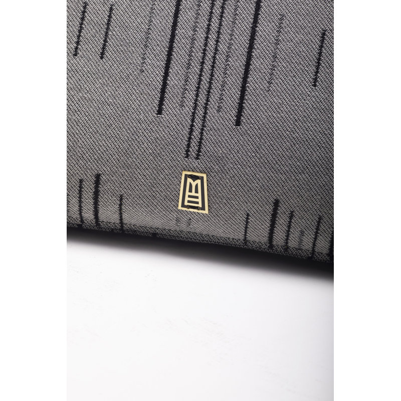 Ensemble de 2 coussins décoratifs gris RAICES par Andean, édition limitée, Gris
