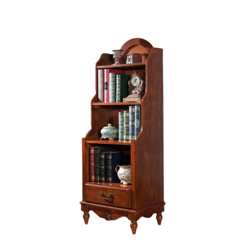 Bibliothèque en bois massif