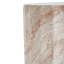 Travertine-Patterned Lightweight Concrete Side Table