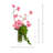 Cherry Blossom and Succulent Arrangement