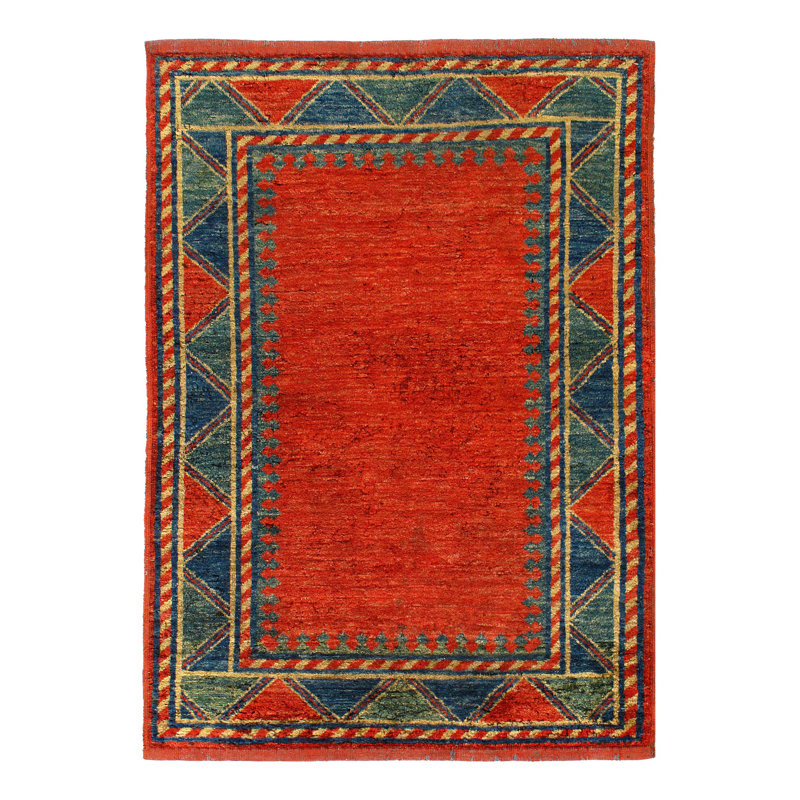 Turkish One-of-a-Kind 3'6" X 4'9" Hand Knotted Area Rug