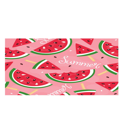 Microfiber Beach Towel Super Colorful Bath Towel Sandproof Beach Blanket Multi-Purpose Towel For Travel Swimming Pool 30x60 Inch