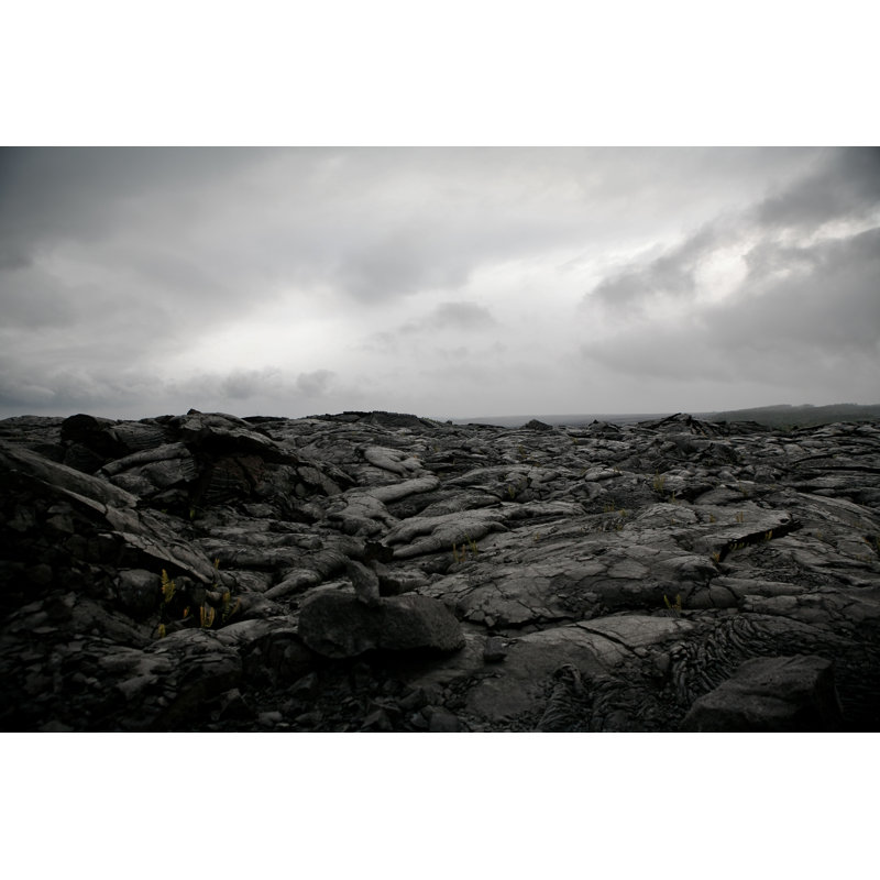 Lavafield 1 Piece Wrapped Canvas Wall Art, 81cm H x 122cm W x 3.8cm D