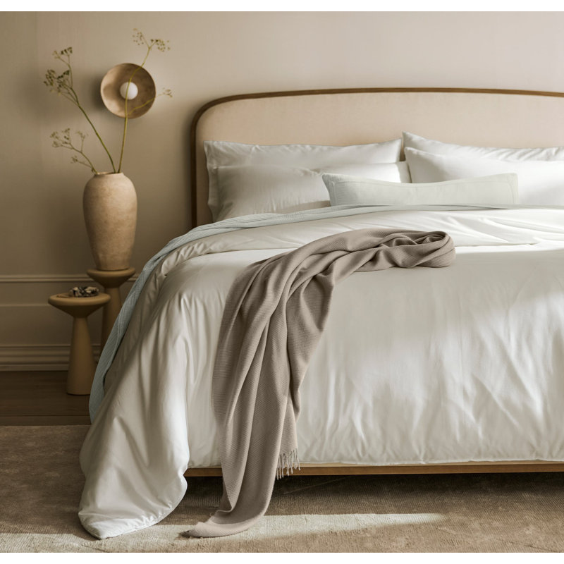 Signature Comforter Set, Full/Queen Comforter + 2 Standard Shams, White