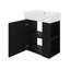 Meuble-lavabo flottant moderne de 21,6 po avec armoire de rangement murale en céramique-1907862959