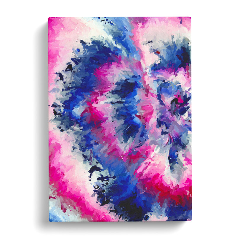 XV1022-3405X Paradise City Abstract - Print, Wrapped Canvas, 50cm H x 35cm W, No Matte