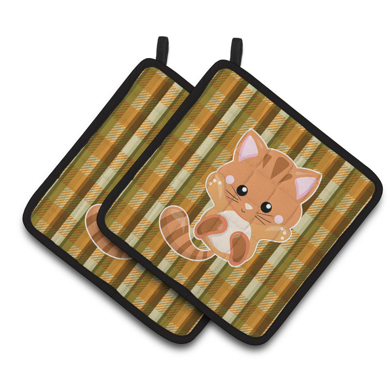 Cuisinier poignée chat hooray de caroline trésors