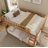 Full over Full Bunk Bed with Integrated Shelving, Color-Changing Lights and Pegboard, Brown-1626793497-1626793574