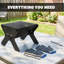 Outsunny 30cm W Portable Charcoal Grill