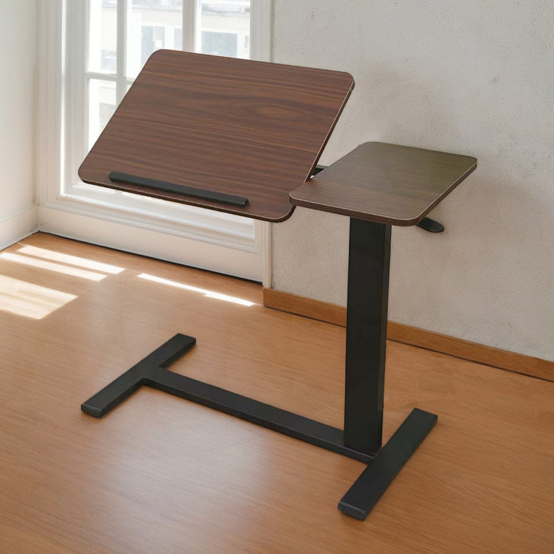 Table de lit polyvalente à hauteur réglable avec roulettes et inclinaison