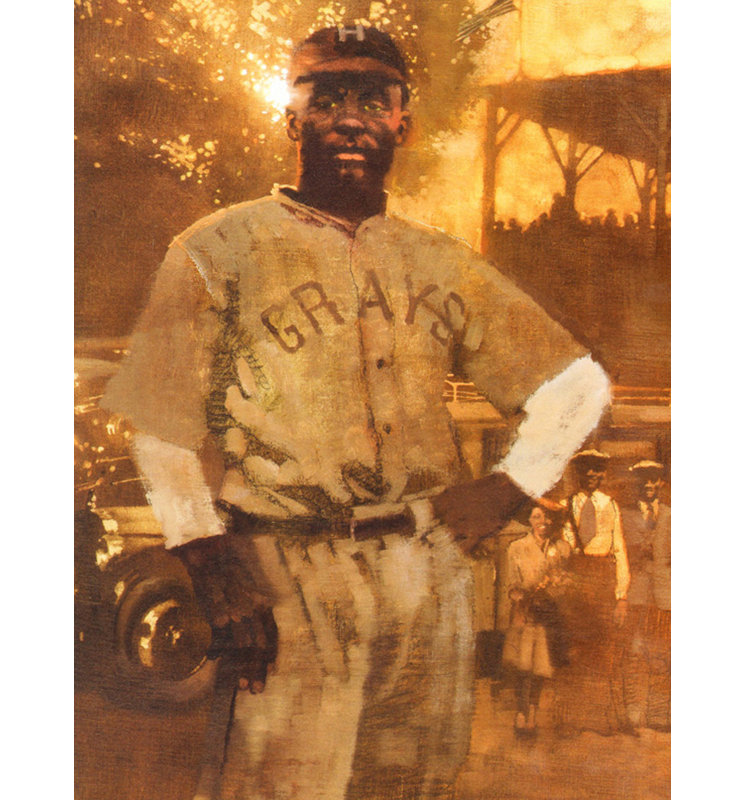 Josh Gibson, H 48 po x l 36 po